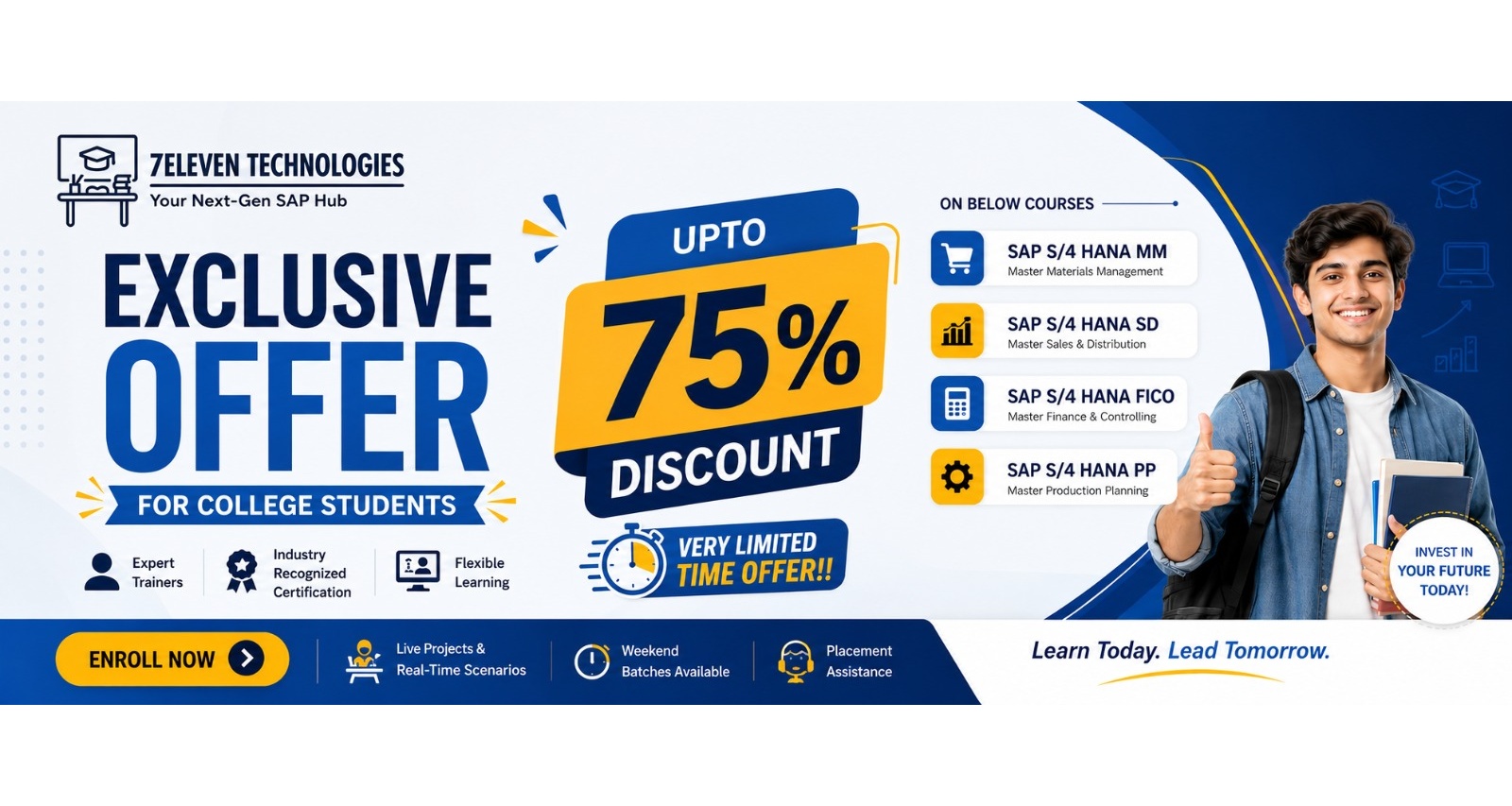 SAP course @ 7 Eleven technologies