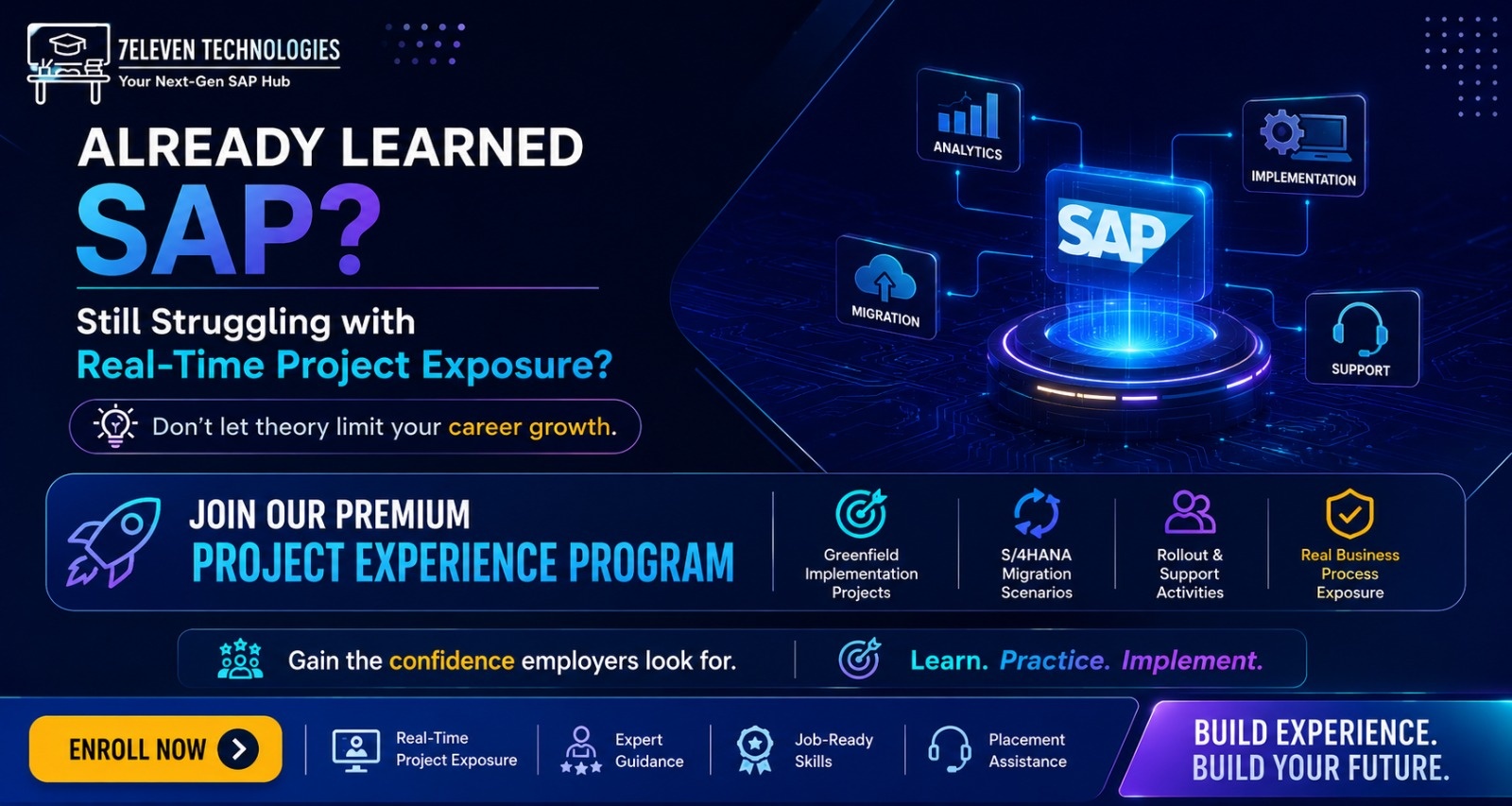 SAP course @ 7 Eleven technologies